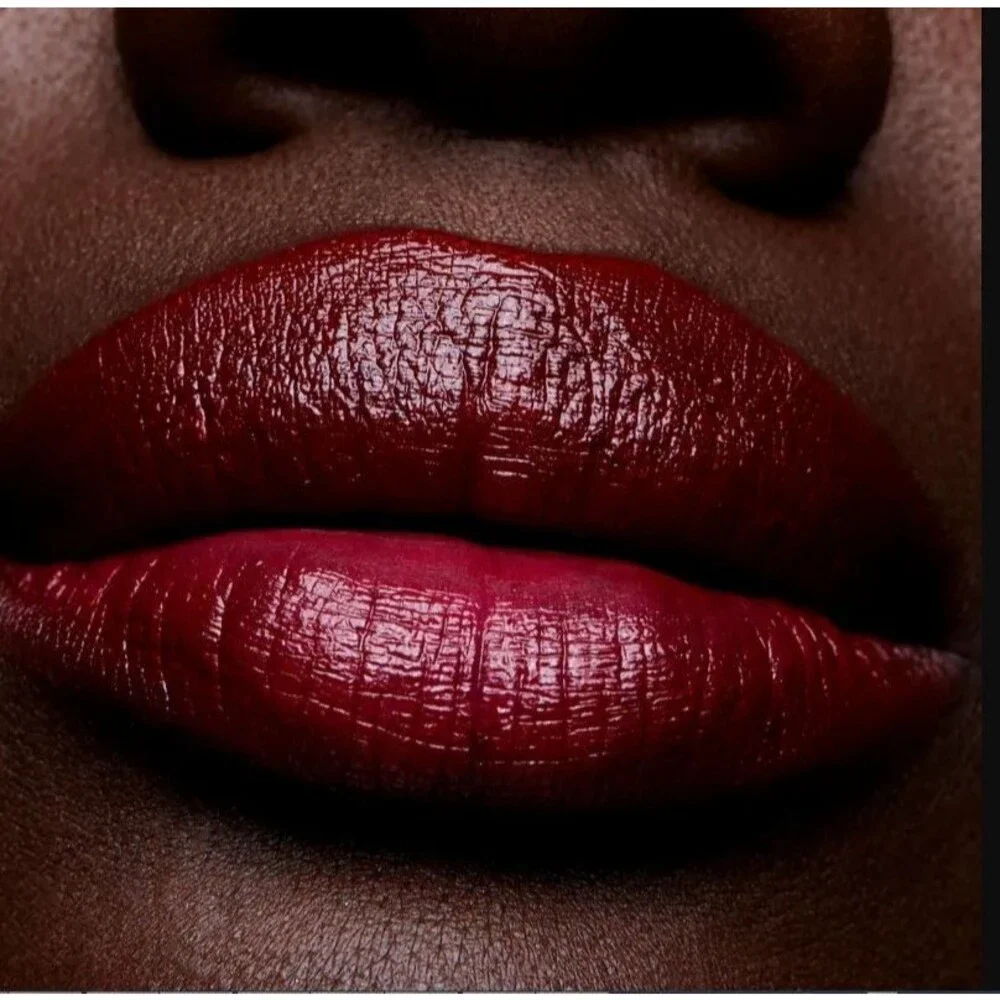 MAC DARE YOU #207 Lipstick ~ Deep Brown Red Pearl Cremesheen ~RETIRED